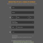 Registration Form at Fortuna