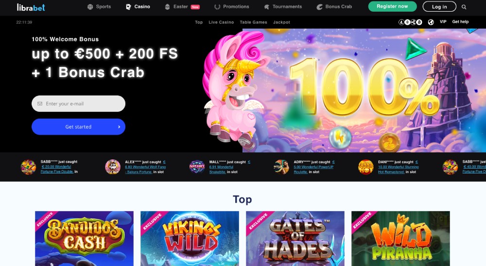 librabet casino web