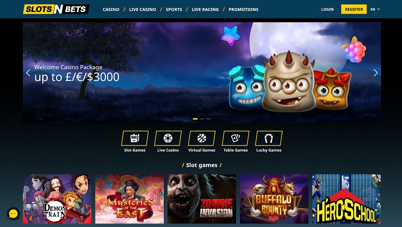 SlotsNBets casino