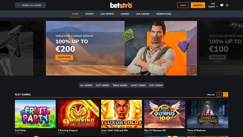 Online casino Betstro