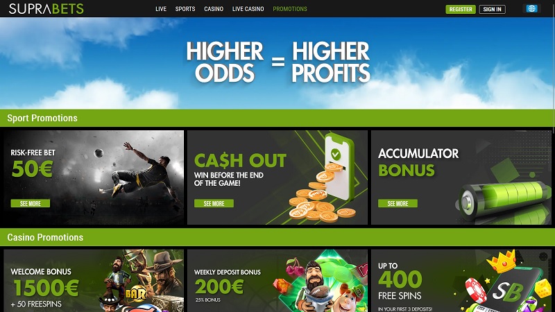 SUPRABETS Betting Office