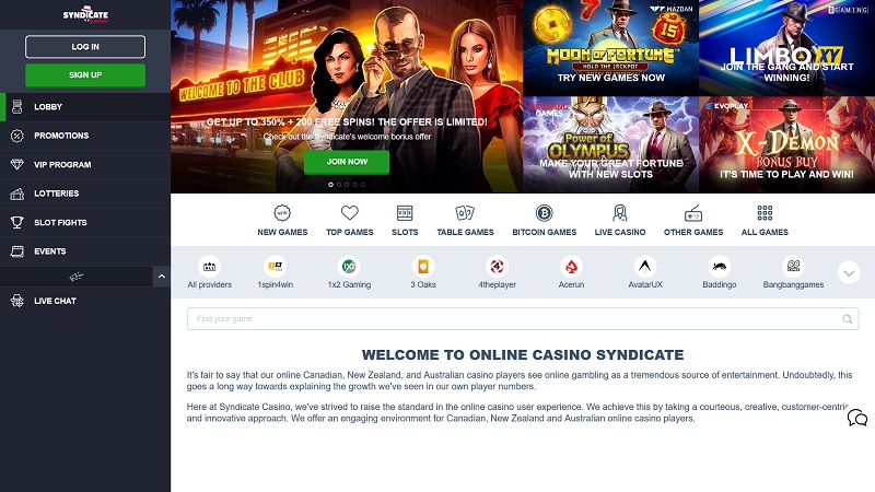 Syndicate Casino