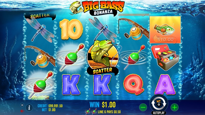 Náhled automatu Big Bass Bonanza