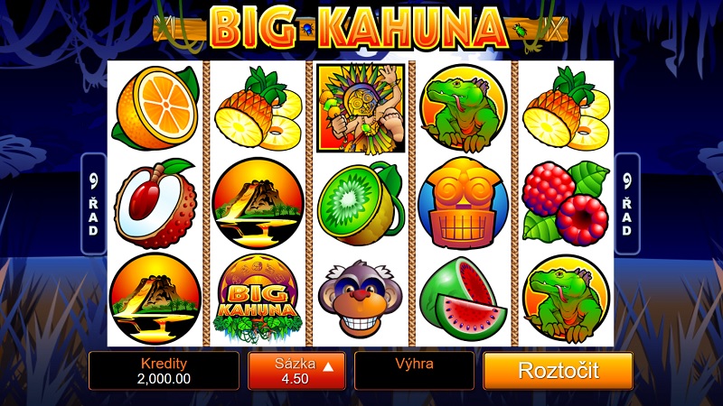 Big Kahuna náhled automatu