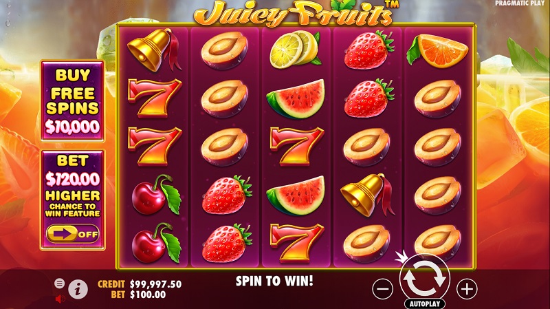 Juicy Fruits náhled automatu
