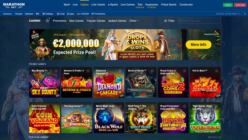 Marathonbet casino