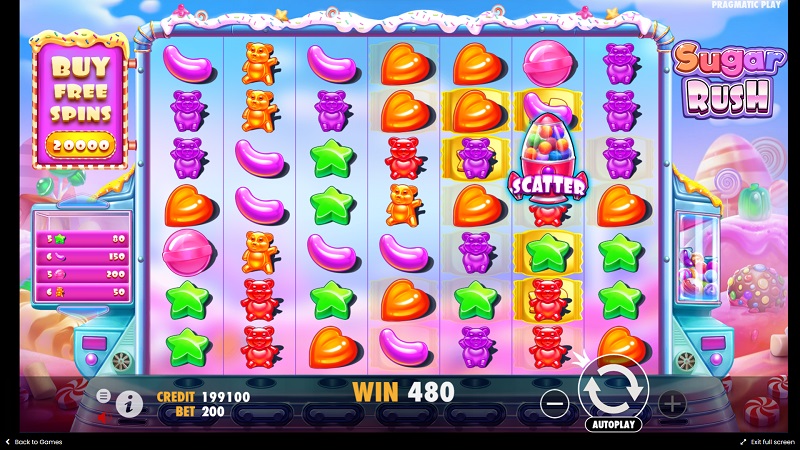 Sugar Rush náhled