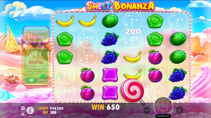 Sweet Bonanza náhled automatu