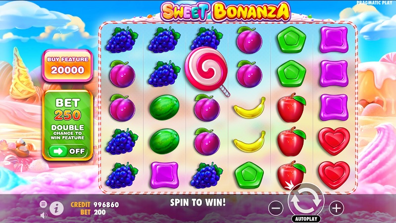 Sweet Bonanza náhled automatu