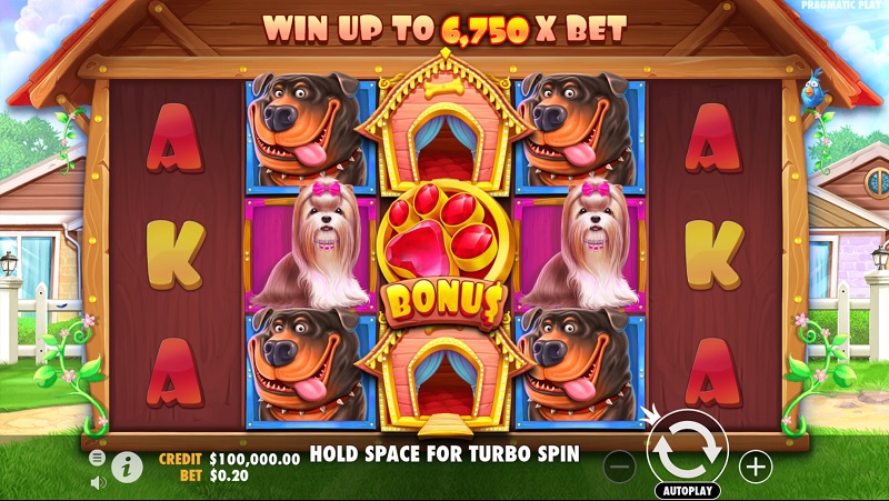 Slot machine The Dog House