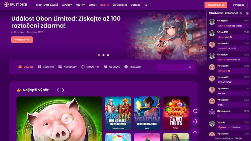 TrustDice casino