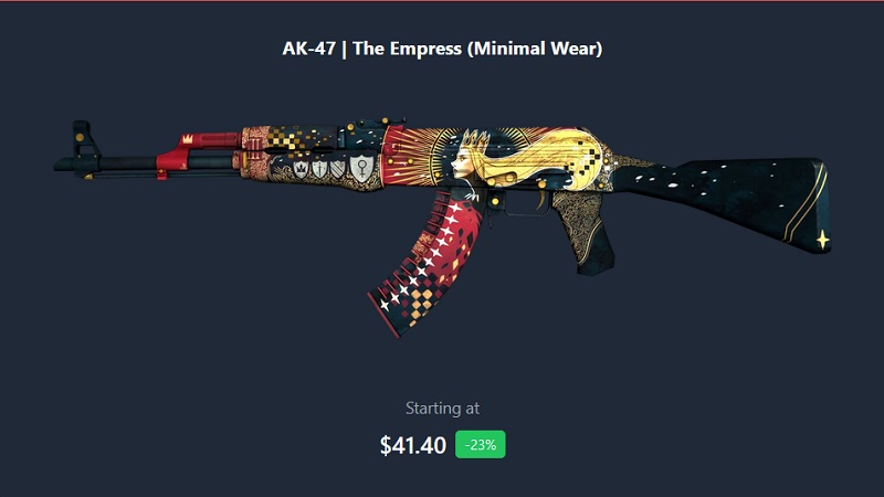 CS:GO skiny ukázka