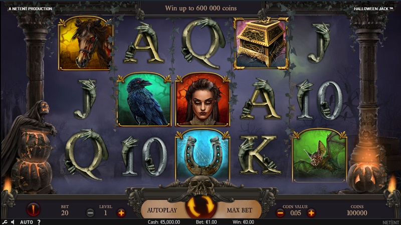 Halloween Jack náhled automatu
