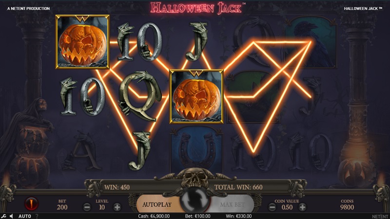 Halloween Jack náhled automatu