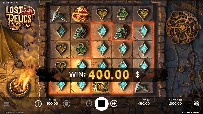 Lost Relics náhled automatu