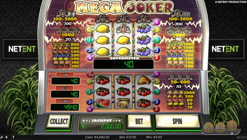 Mega Joker náhled automatu