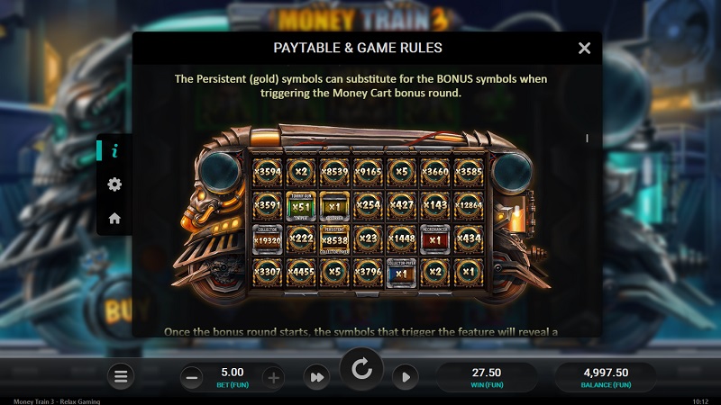Money Train 3 náhled automatu