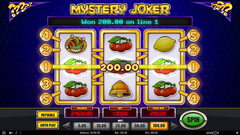 Mystery Joker náhled automatu