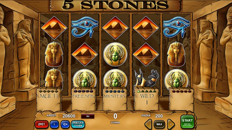 Slot machine 5 Stones