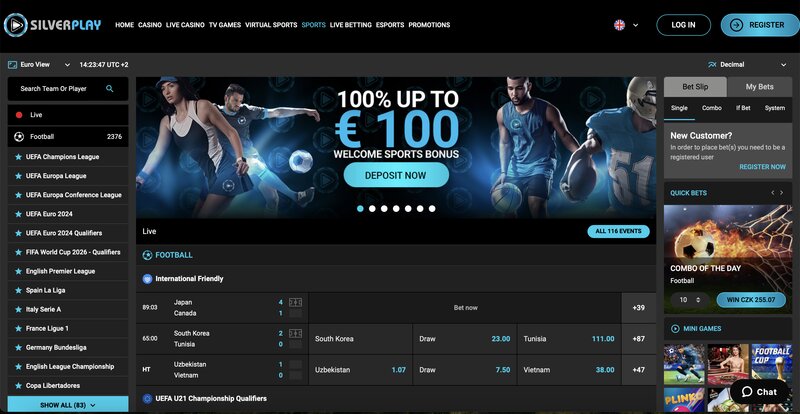 Silverplay bookmaker