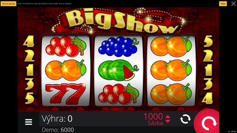 Big Show náhled automatu