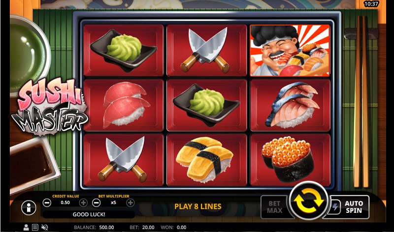 V jednoduchosti je krása automatu Sushi Master