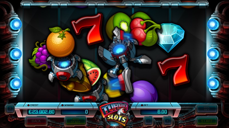 Turbo Slots náhled automatu