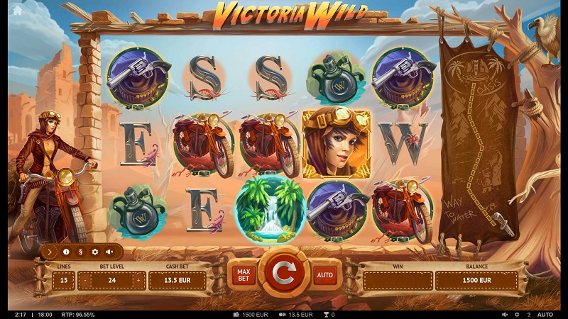 Victoria Wild náhled automatu