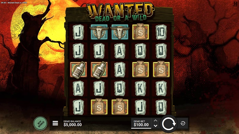 Wanted Dead or a Wild slot preview