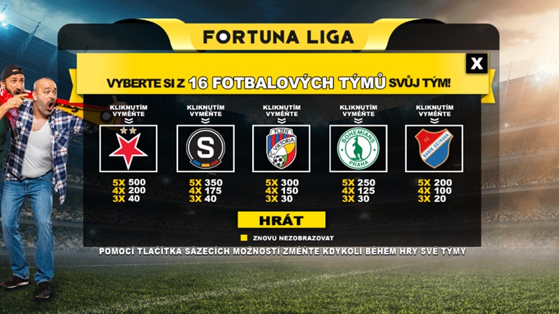 Slot machine Fortuna: Liga