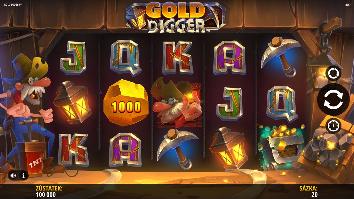 Gold Digger náhled automatu