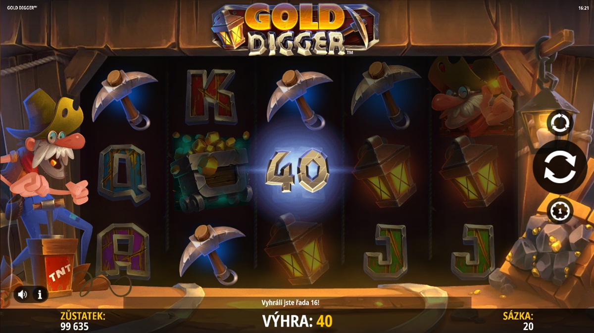 Gold Digger náhled automatu