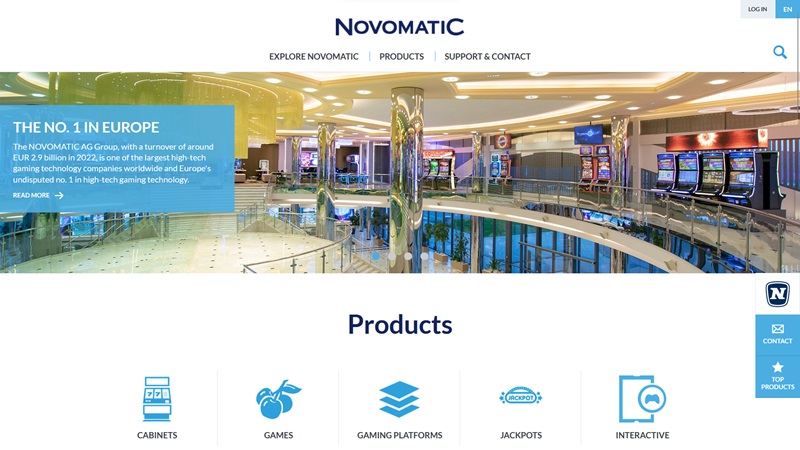 Společnost Novomatic