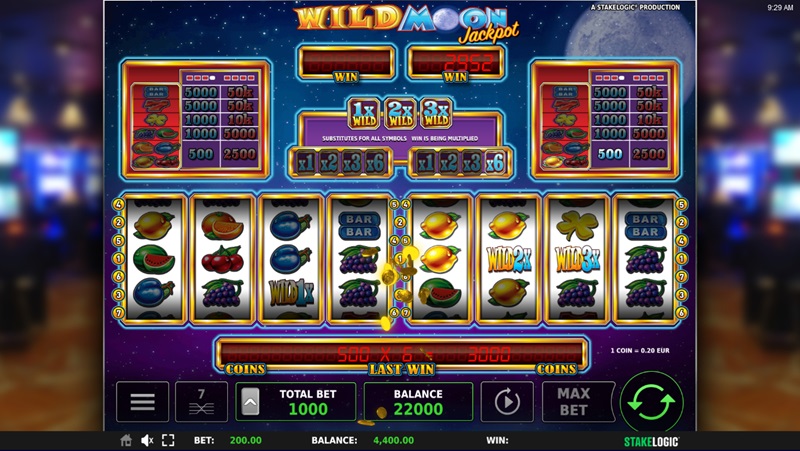 Wild Moon Jackpot náhled automatu