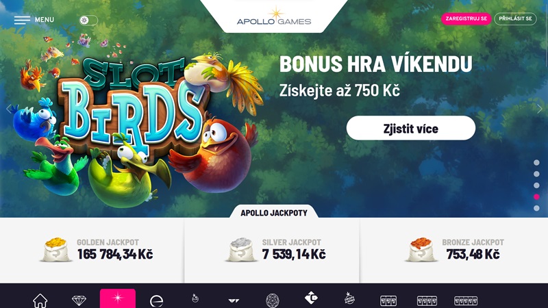 Apollo Games slot machines (slots)