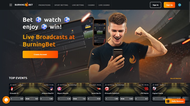 Burningbet website