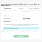 22BET registration form