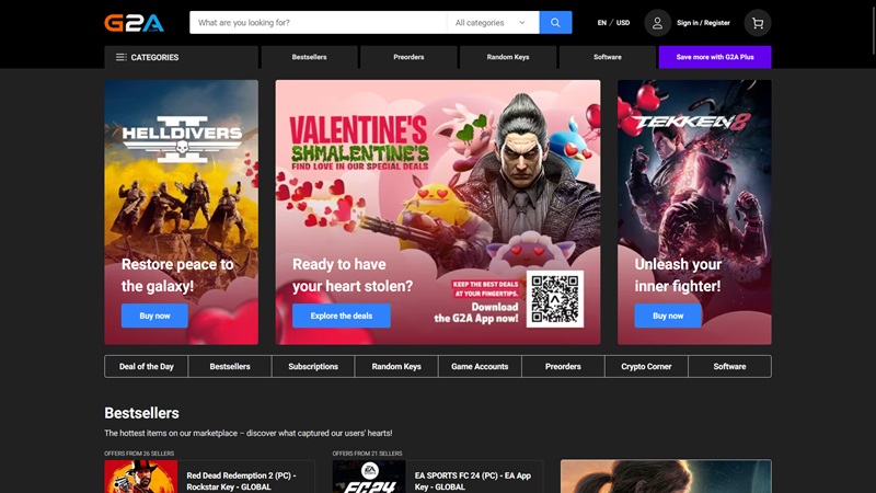 G2A website
