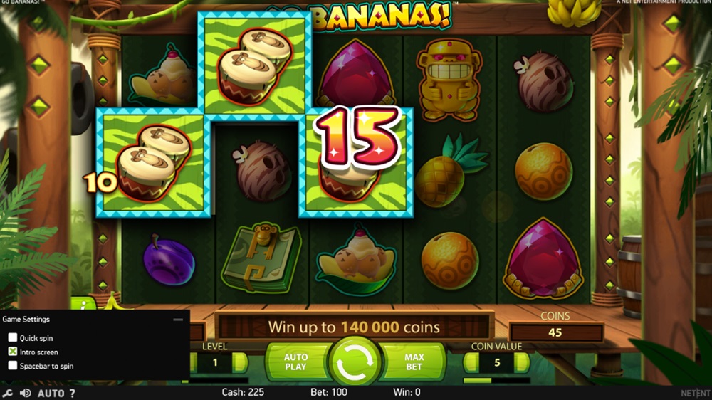 Go Bananas automat