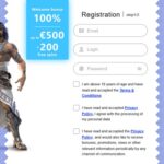 LibraBet registration form