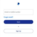 PayPal registration
