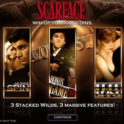 Scarface slot machine