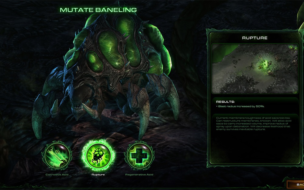 StarCraft II ukázka ze hry