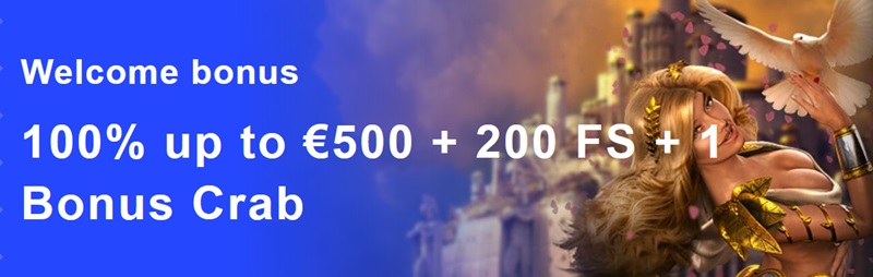 Welcome bonus for registration