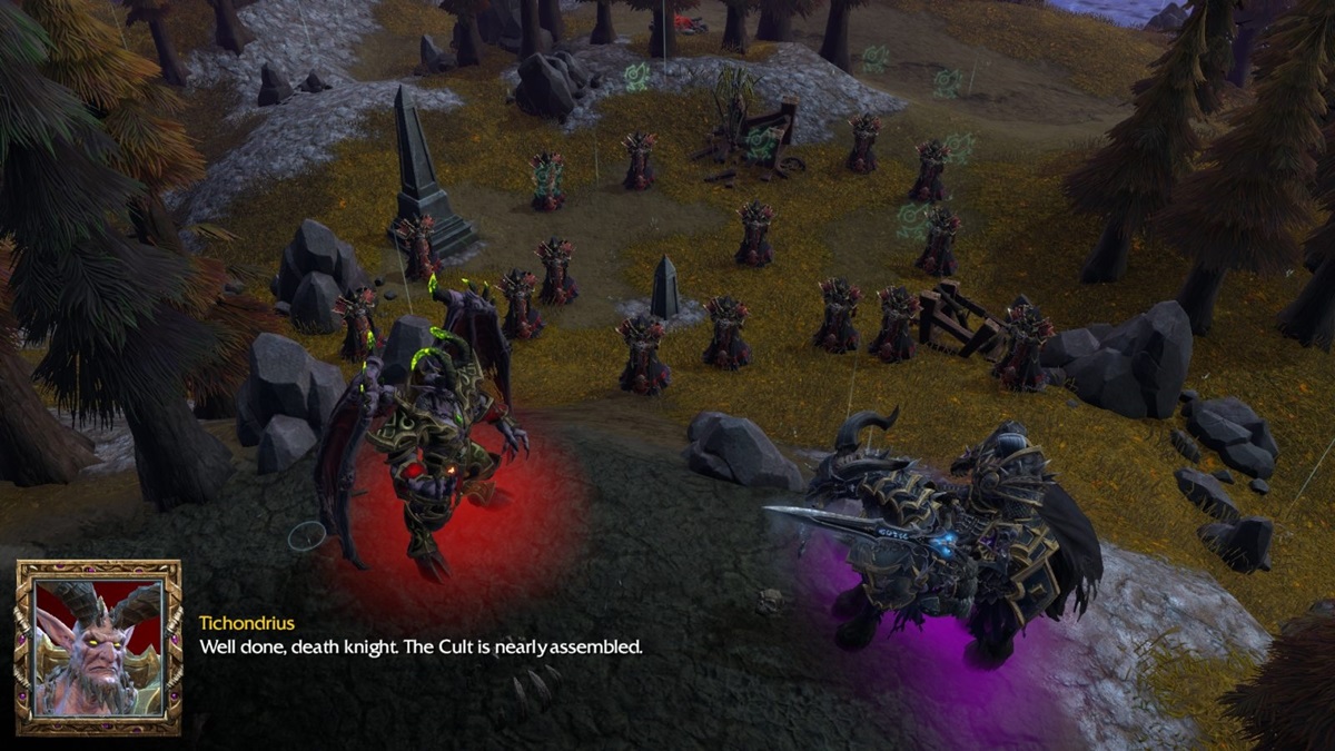 Ukázka ze hry Warcraft III: Reforged