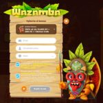 Wazamba sign-up
