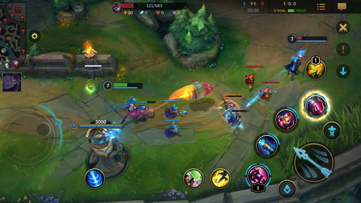 Wild Rift ukázka ze hry