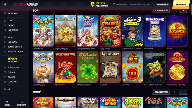 QuickWin casino slot machines
