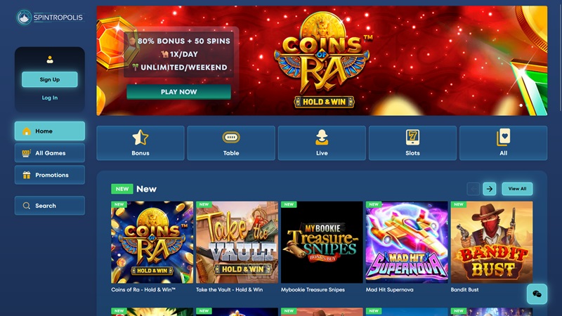 Spintropolis casino