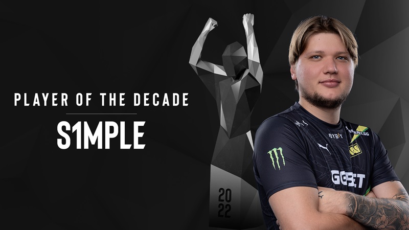 Best CS:GO players Oleksander “s1mple” Kostyliev